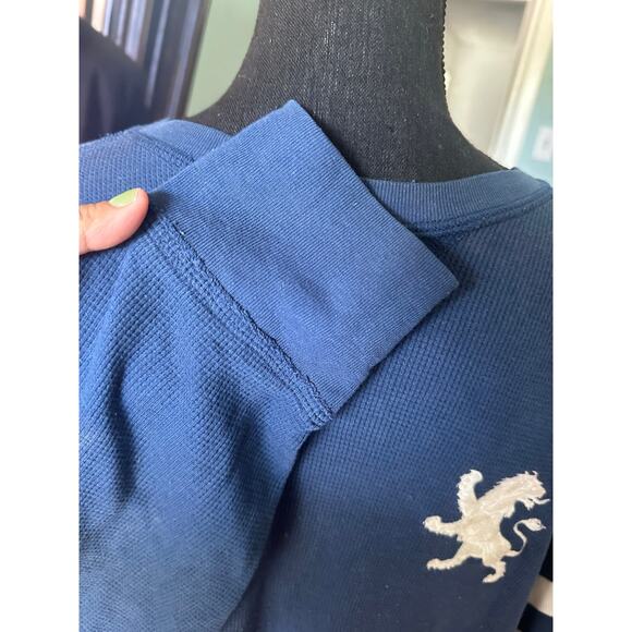 Express Waffle Knit Cotton Blend Pullover – Long Sleeve – Size XL - Picture 3 of 7